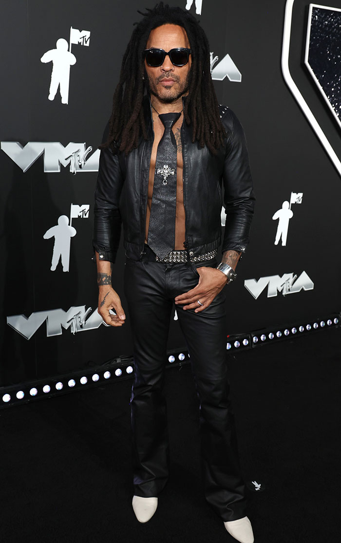 Lenny Kravitz In Yves Saint Laurent