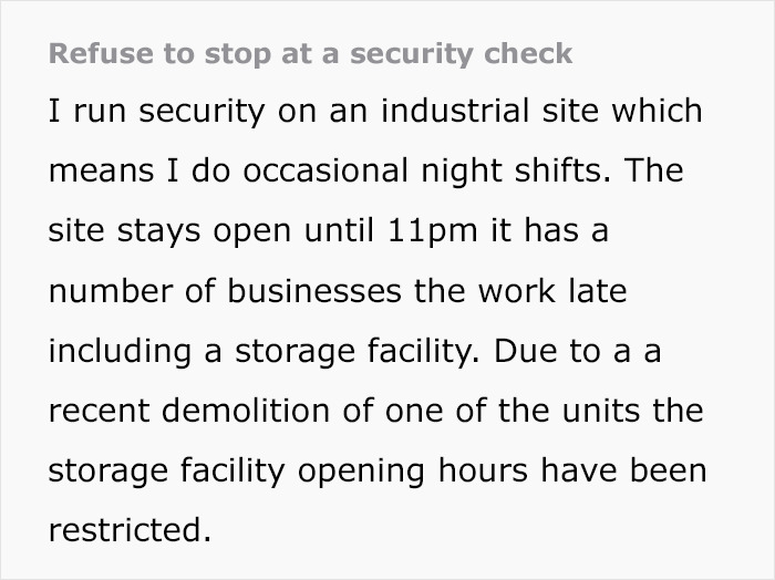 Rude Guy Thinks He Can Ignore Security, Regrets It After Wasting 5.5 Hours Instead Of 30 Seconds