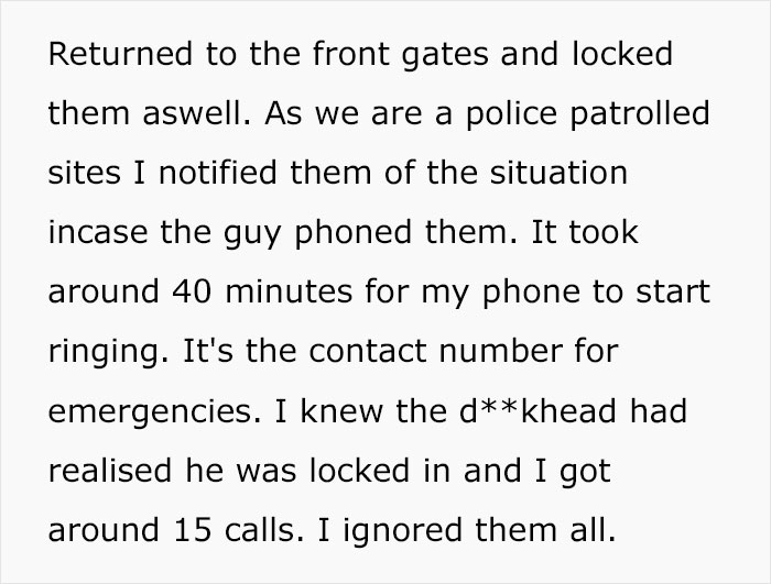 Rude Guy Thinks He Can Ignore Security, Regrets It After Wasting 5.5 Hours Instead Of 30 Seconds