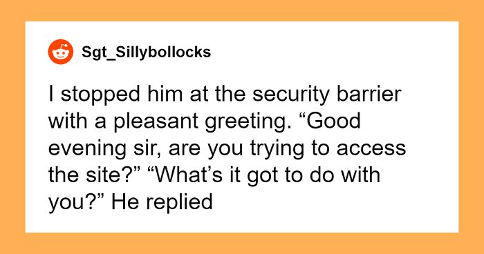 Rude Guy Thinks He Can Ignore Security, Regrets It After Wasting 5.5 Hours Instead Of 30 Seconds