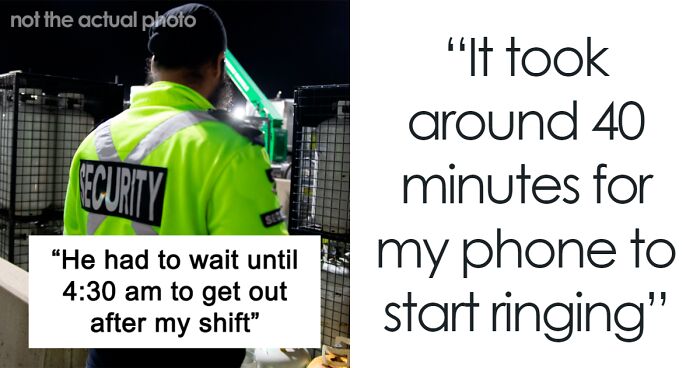 Guy Gets Stuck In Industrial Site For Over 5 Hours After Guard Gets Revenge