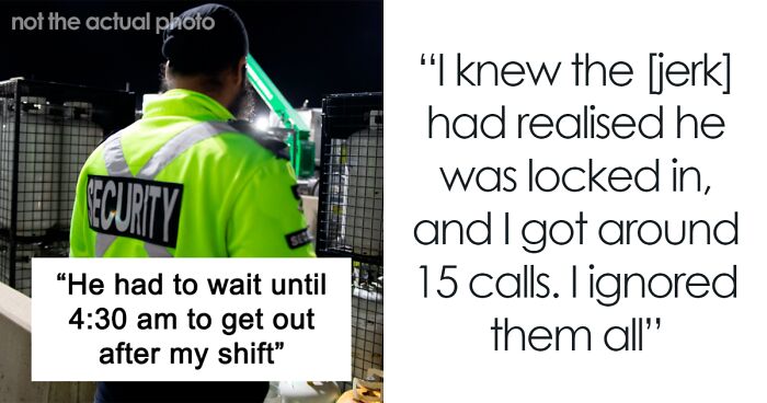 “Super Smug Grin On My Face”: Security Guy Teaches Jerk A Lesson Using Petty Revenge