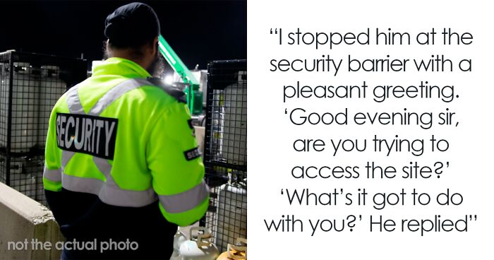 Guy Refuses To Be Stopped At Security Check, Gets Locked In The Building For Whole Night