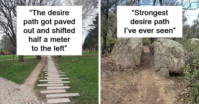 50 Times Urban Planners Failed To Understand People’s Needs, And It Resulted In ‘Desire Paths’ (New Pics)