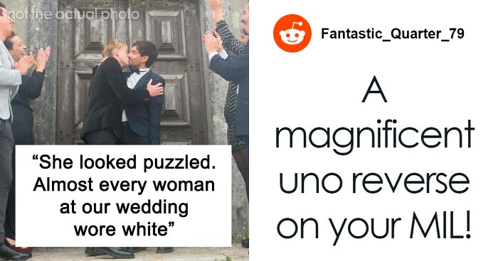 Man Stands Up For Himself And His Fiance, Makes MIL Regret Wearing White To Their Wedding