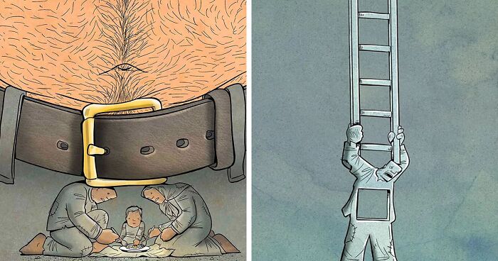 21 Powerful Illustrations Shedding Light On Current World Issues, By Alireza Pakdel (New Pics)