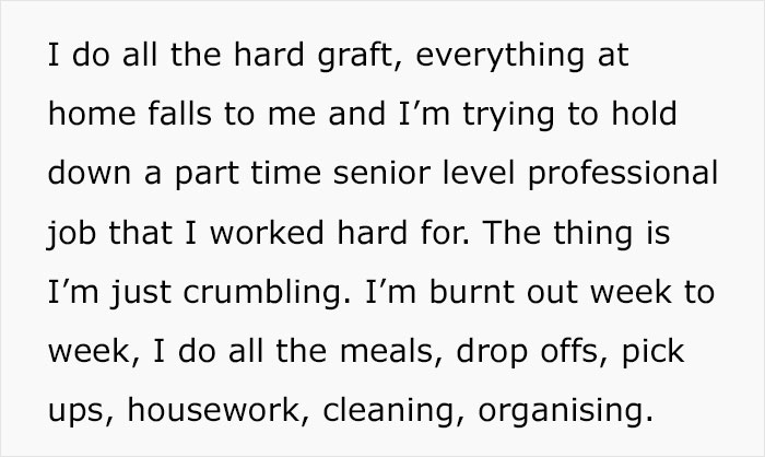 Mom Turns To Web For Advice After She’s Left Alone To Do Chores, Childcare, Hubby Does Nothing