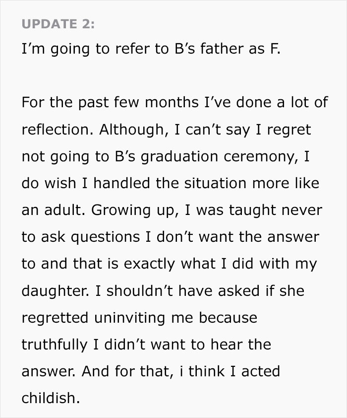 Mom Asks If She’s Wrong For Ruining Daughter’s Graduation To Teach Her A Lesson After A Betrayal