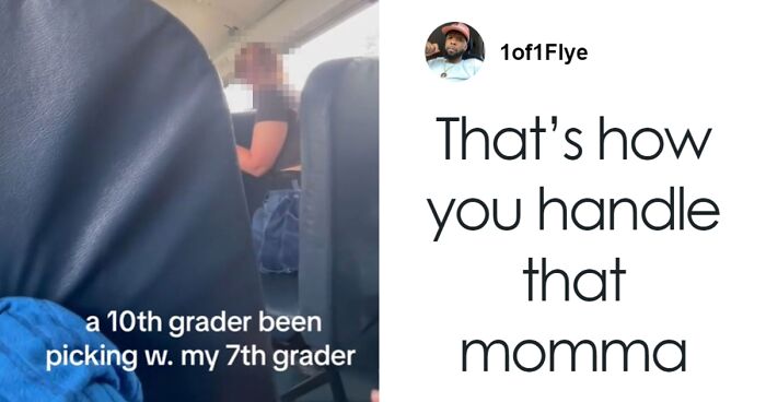 “Mama Handled It”: Mother Gets On The School Bus To Defend Her Daughter Against Bully