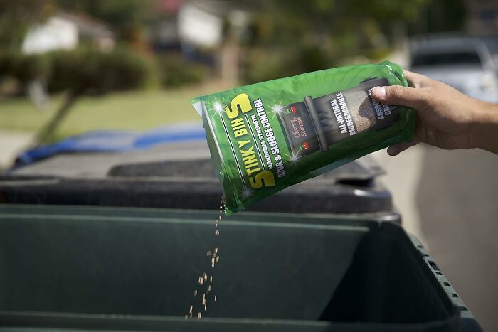 You Know Your Trash Cans Stink. But Odor Control Pellets Can Do Something About It