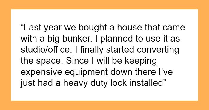 Man Buys House With Bunker, Is Confused After Neighbor Demands Code To It So He Can Use It Freely