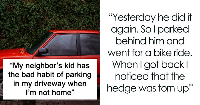 Neighbor Parks A Kid In, Kid Takes Revenge By Plowing Through His Precious Plants