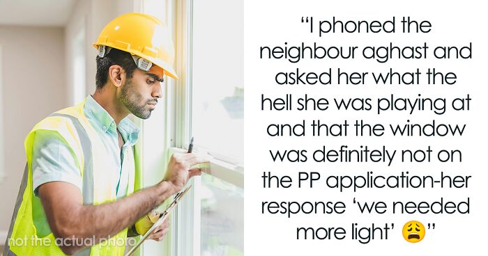 Cunning Woman Constructs Window Under False Pretenses, Neighbor Worries As Privacy Will Be Ruined