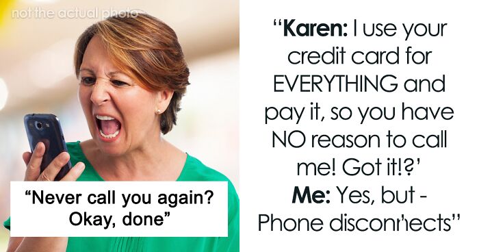 Karen Learns The Price Of Screaming “Never Call Me Again” As Outburst Leads To Credit Card Ban