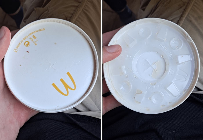 What's The Point Of Putting A Paper Lid If There's Plastic Under It?