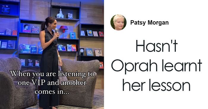 Oprah Accidentally Interrupts Meghan Markle’s Speech At California Bookstore Opening