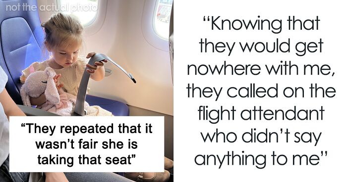 “It Wasn't Fair”: Entitled Couple Tries To Steal A Plane Seat From A Toddler, Throws A Scene