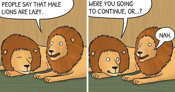 Artist Creates Philosophical Comics Featuring Talking Animals, Plants, And Humans (48 New Pics)