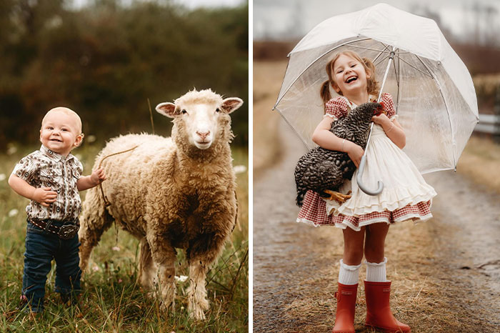 25 Adorable Moments Between Children And Their Animal Companions Captured By Andrea Martin