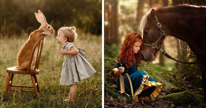 25 Adorable Moments Between Children And Their Animal Companions Captured By Andrea Martin