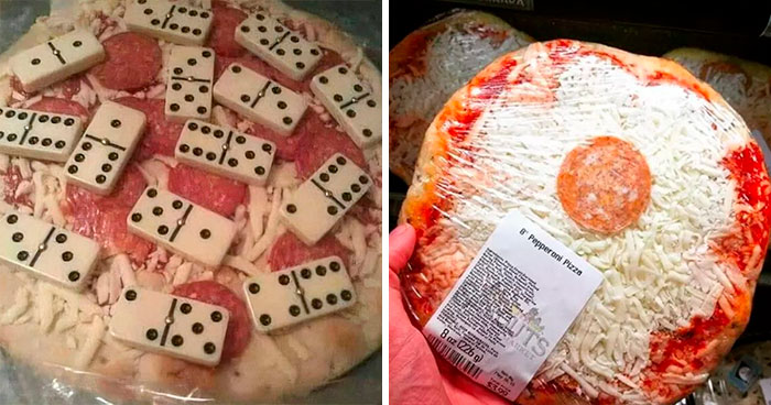 “Pizzas With Threatening Auras”: 30 Pics From The Page With The Most Cursed Images Of Pizzas