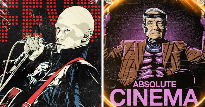 Pop Culture Meets Retro Art in These Vibrant Vintage Mash-Up Illustrations By Butcher Billy (30 Pics)