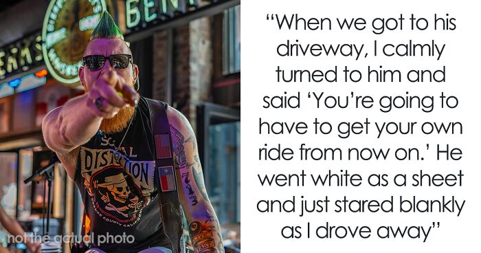 Wannabe Rock Star Gets Reality Check After Losing His Only Ride By Complaining About Rules