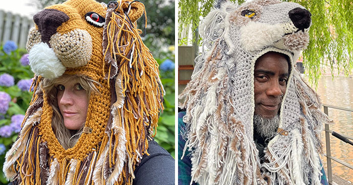 My 18 Crocheted Animal Hats That Found Fans Among Celebrities