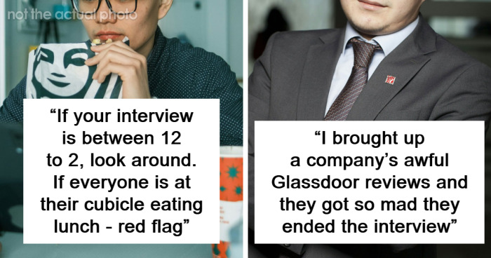 76 Major Red Flags To Spot During A Job Interview That Work Better Than A Glassdoor Review