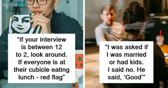 “Big NOPE For Me”: 76 Red Flags To Look Out For When Interviewing For A Job