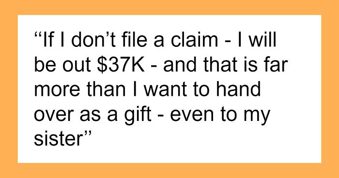 Woman Inherits Mom’s House And Her Debt To Her Other Daughter, She Refuses To Forgive It