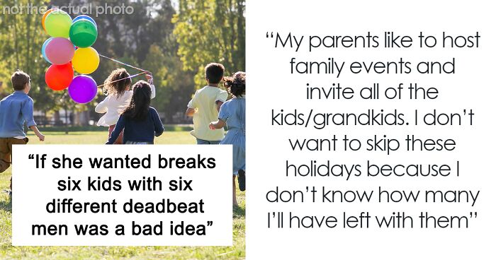 Family Dinner Turns Into A Babysitting Nightmare After Woman Refuses To Help With 14 Kids