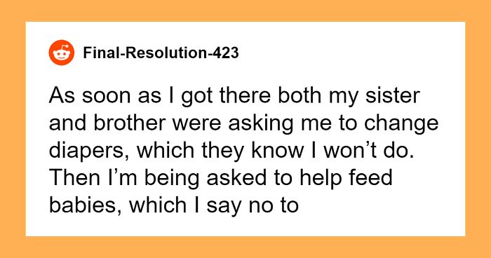 Childfree Person Has No Desire To Take Care Of Sister’s Kids, Gets Bashed During Family Event