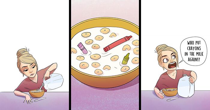 This Artist Made 22 Relatable Comics That Sum Up What A Mother’s Life Looks Like