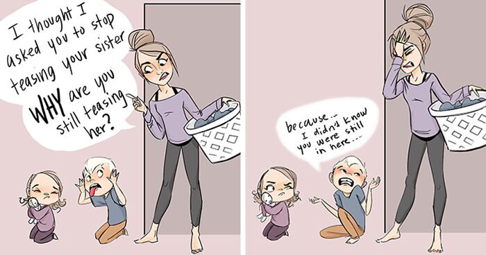 22 Comics By This Artist Capture What It's Like Being A Mom