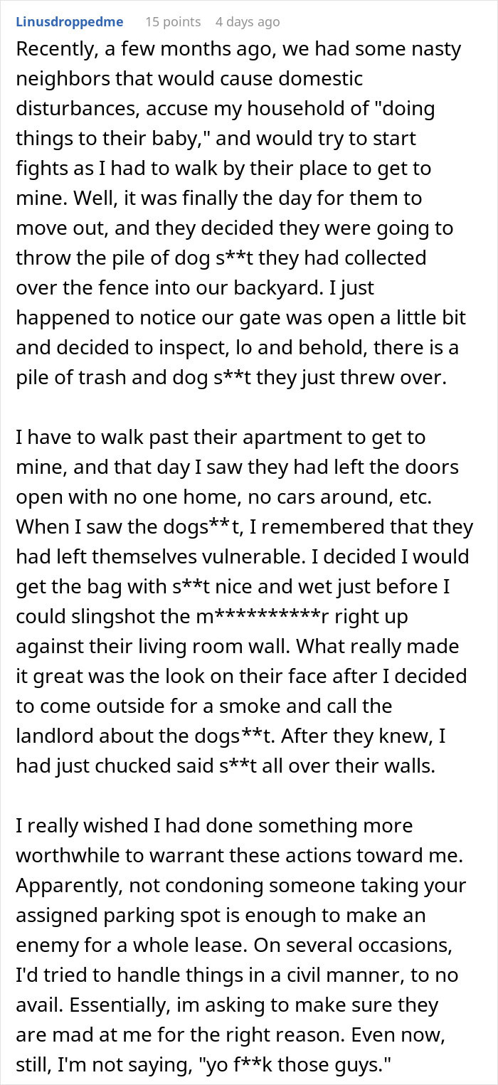 Woman Enjoys Neighbor’s Cursing Tirade As They Find Dog Poop That Once Was In The Yard Next Door