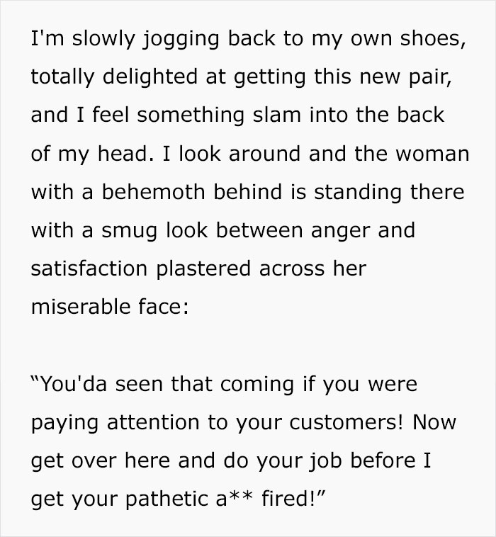 “I Don’t Work Here, Lady”: Karen Wrongly Assumes Customer Is An Employee, Physically Hurts Her