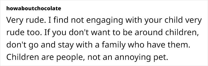 Woman Is Disappointed As Friend Stays Over For 3 Nights And Complains About Her Kid Being Annoying