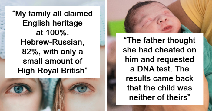 50 Bombshells That DNA Test Results Dropped On Unassuming People