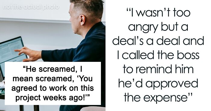 Boss Backs Out Of Verbal Agreement, Loses It After Employee Does The Same Thing To Him