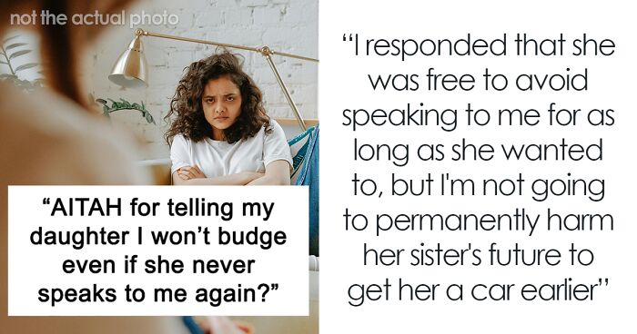 Teen Says She'll Lose Contact With Family Unless They Replace The Car Her ADHD Sister Wrecked 