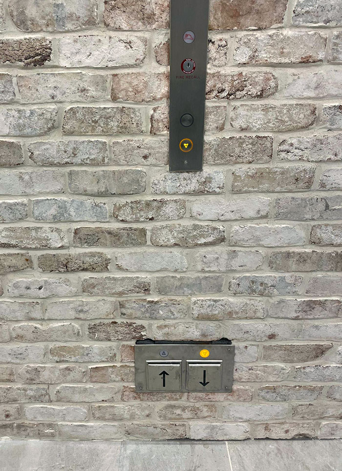 Elevator At My Job Has Buttons You Can Press With Your Feet If You Have Something In Your Hands