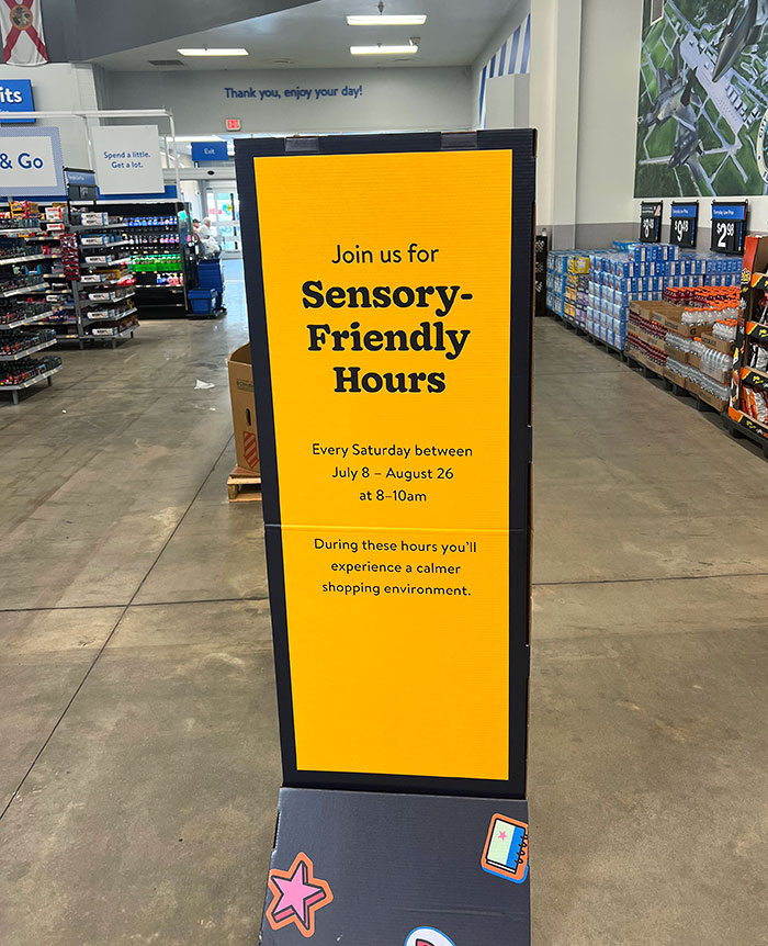 A Walmart In Florida Now Has Sensory-Friendly Hours