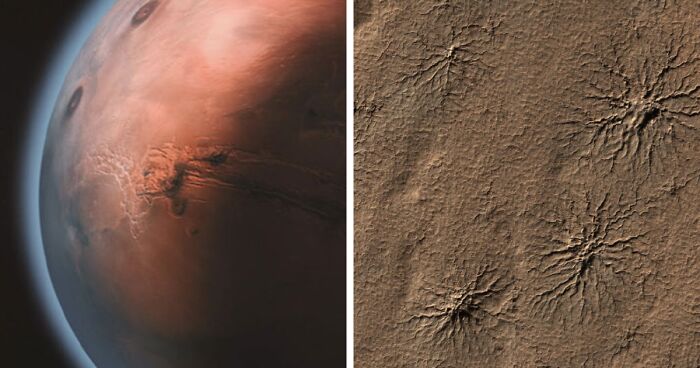 Successful Recreation Of Martian Spiders Sparks Scientific Frenzy