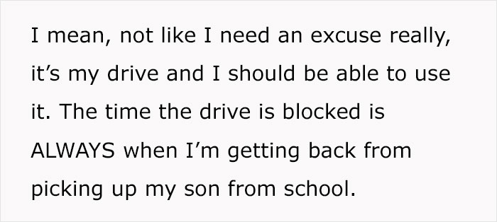 Woman Keeps Blocking Driveway For Mom Of Autistic Kid Who Can't Walk, She Finally Loses It