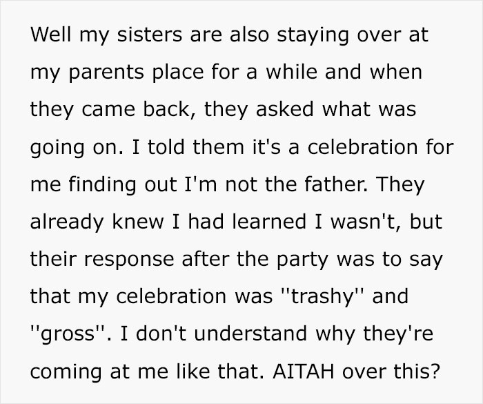 Man Finds Out Ex-GF's Baby Is Not His, Takes Heat From Family After He Throws Party To Celebrate