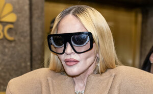 “Take Them Silly Glasses Off”: Madonna Stumbles While Arriving Late To New York Fashion Week Show