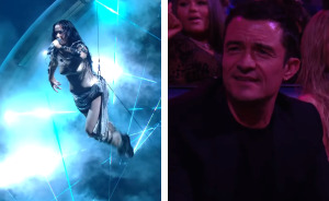 Orlando Bloom’s Confused Face During Katy Perry’s VMA Performance Has Fans In Stitches