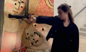 Viral Picture Of Politician Firing At Jesus And Mary Painting Leads To Forced Resignation