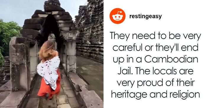 Influencers Worry Conservators In Cambodia Amid Viral “Temple Run” Trend In Angkor Wat